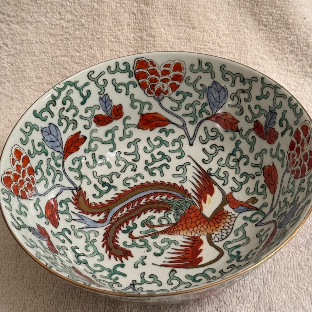 Dynasty Porcelain Hand Decorated in Macau Dish Exclusively for Macy’s